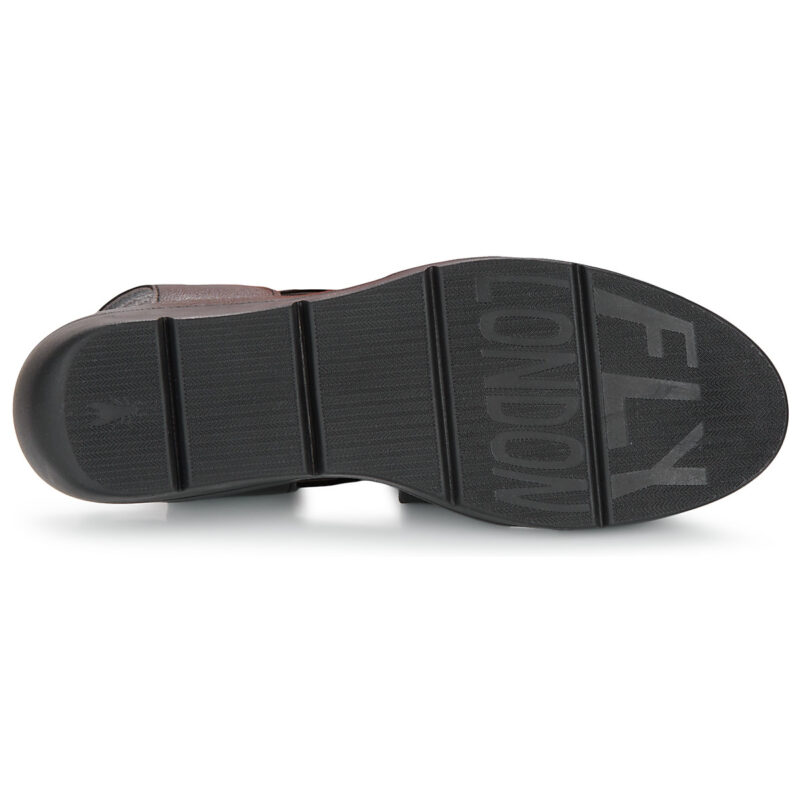 Fly London NOLI Nero Sandali con zeppa Donna - 7