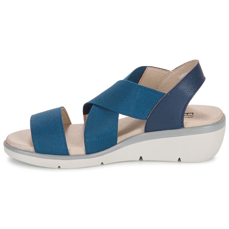 Fly London NOLI Marine Sandali con zeppa Donna - 4