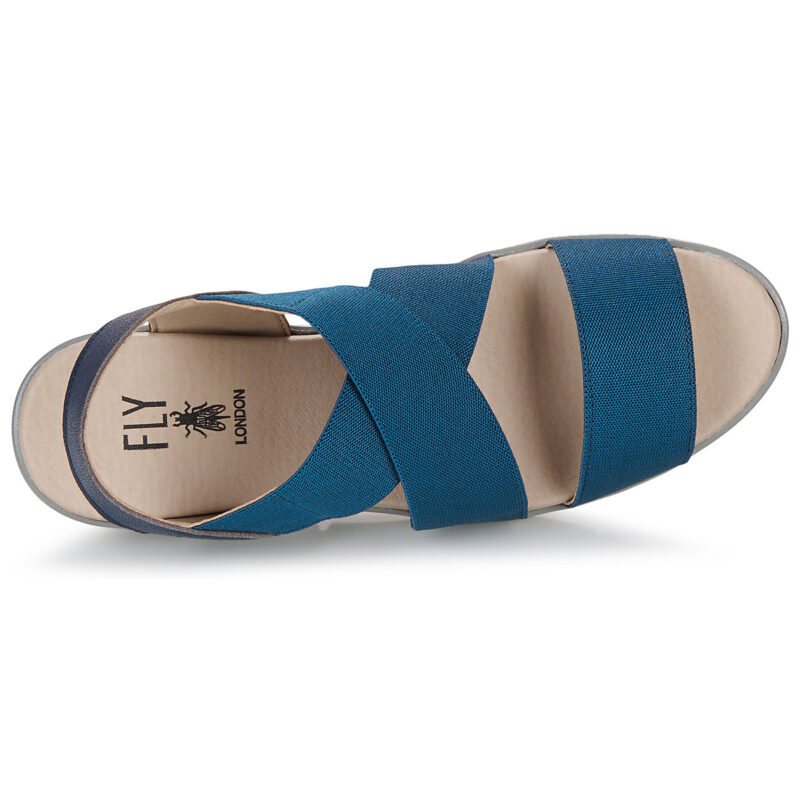 Fly London NOLI Marine Sandali con zeppa Donna - 6