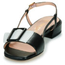 Fericelli Sandales plates noires pour femmes PANILA - Pointure 3