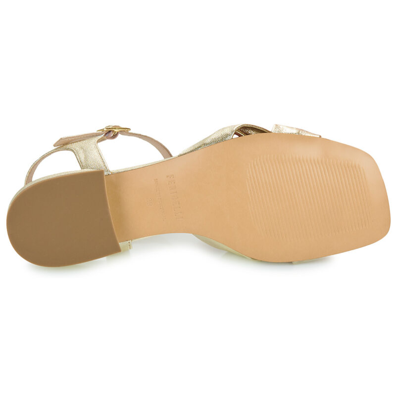 Fericelli FELICIE Gold Flache Sandalen Damen - 7