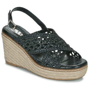 Xti  142746  Nero -  Sandali con zeppa  Donna