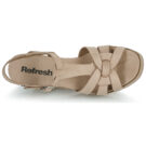 Refresh 171875 Beige Sandali con tacco Donna - 6
