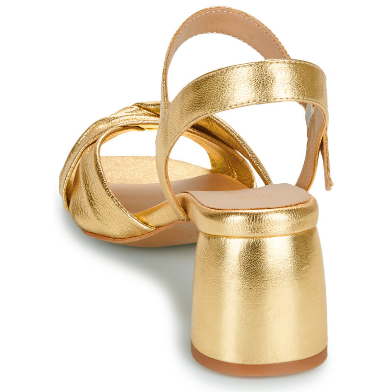 Fericelli JESSE Oro Sandali con tacco Donna - 5