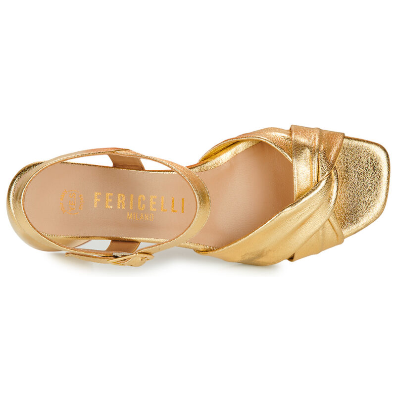 Fericelli JESSE Oro Sandali con tacco Donna - 6