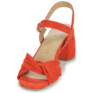 Fericelli JESSE Rosso Sandali con tacco Donna - 3