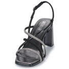 Menbur 24886 Black Heeled Sandals Women - 3