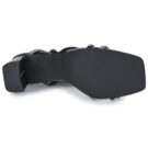 Menbur 24886 Black Heeled Sandals Women - 7