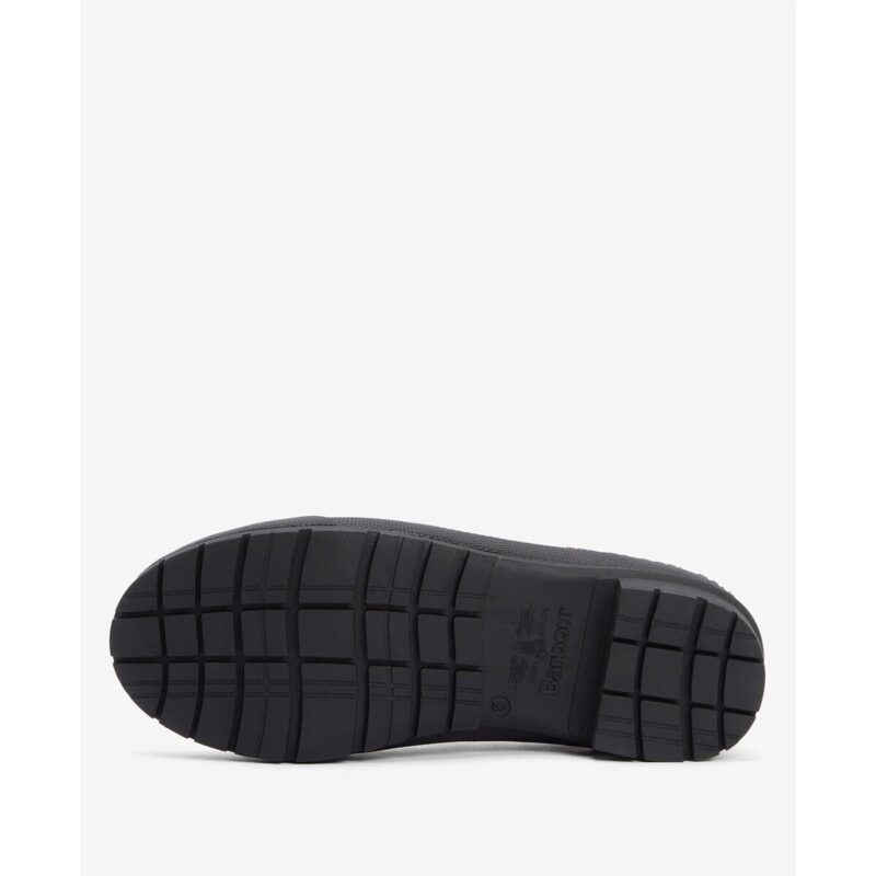 Barbour QUINN Schwarze Damen-Clogs &ndash; Gr&ouml;&szlig;e 5