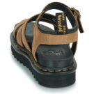 Dr. Martens Blaire Savannah Tan Tumbled Nubuck Beige Sandali con zeppa Donna - 5