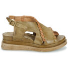 Airstep AS98 LAGOS 2.0 COUTURE Beige Keilsandalen Damen - Gr&ouml;&szlig;e 2