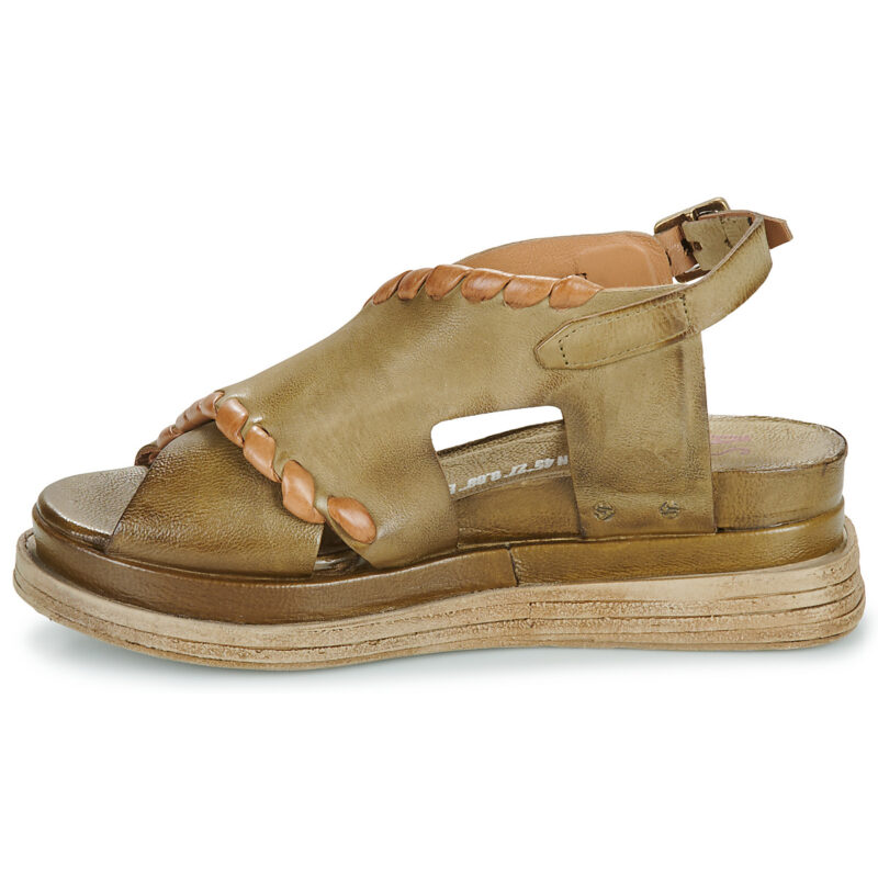 Airstep AS98 LAGOS 2.0 COUTURE Beige Keilsandalen Damen - Gr&ouml;&szlig;e 4