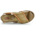 Airstep AS98 LAGOS 2.0 COUTURE Beige Keilsandalen Damen - Gr&ouml;&szlig;e 6