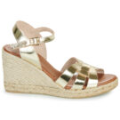 Maison Minelli IBIS-MET-PLATINE Oro Sandali con zeppa Donna - 2