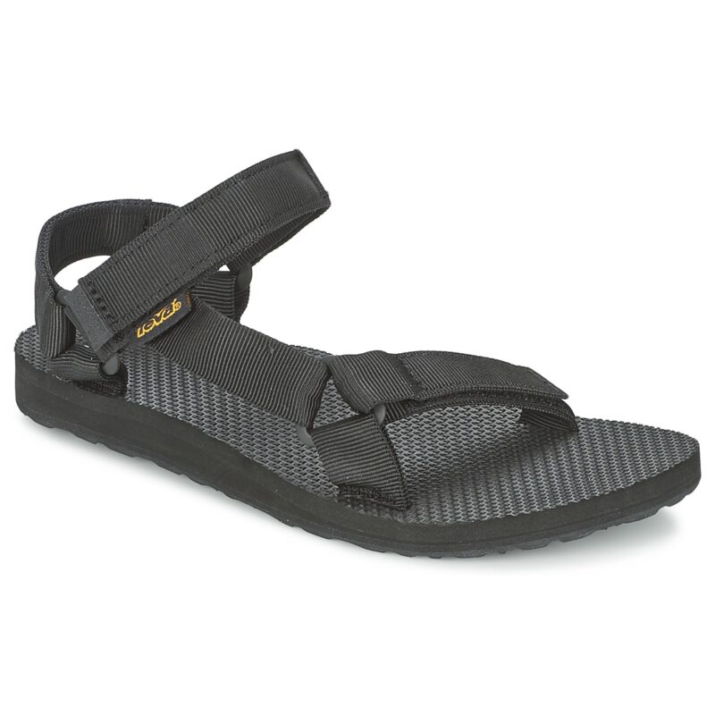 Teva ORIGINAL UNIVERSAL Noir Sandales plates Femme - 1