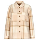 Overshirt Rip Curl SOLEIL CHECK SCHACKET Beige Overshirt Donna - 1
