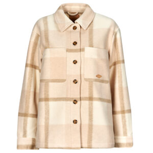 Overshirt  Rip Curl  SOLEIL CHECK SCHACKET  Beige -  Overshirt Abbigliamento Donna
