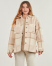 Overshirt Rip Curl SOLEIL CHECK SCHACKET Beige Overshirt Donna - 2