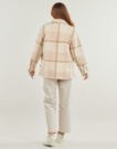 Overshirt Rip Curl SOLEIL CHECK SCHACKET Beige Overshirt Donna - 4