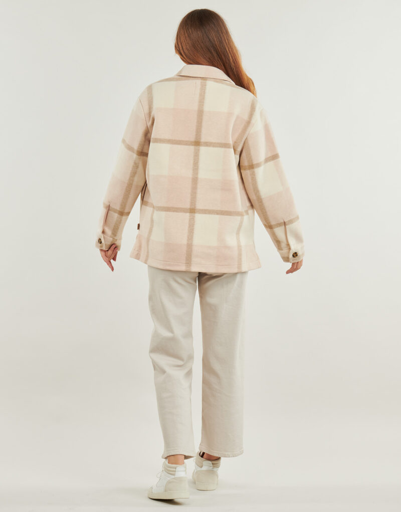 Overshirt Rip Curl SOLEIL CHECK SCHACKET Beige Overshirt Donna - 4