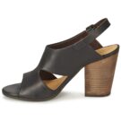 Coclico Sandalias de tac&oacute;n negras CASPAR para mujer - Talla 4