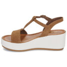 JB Martin AMY Marrone Sandali con zeppa Donna - 4