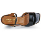 JB Martin DIAZ Black Women's Heel Sandals - 6