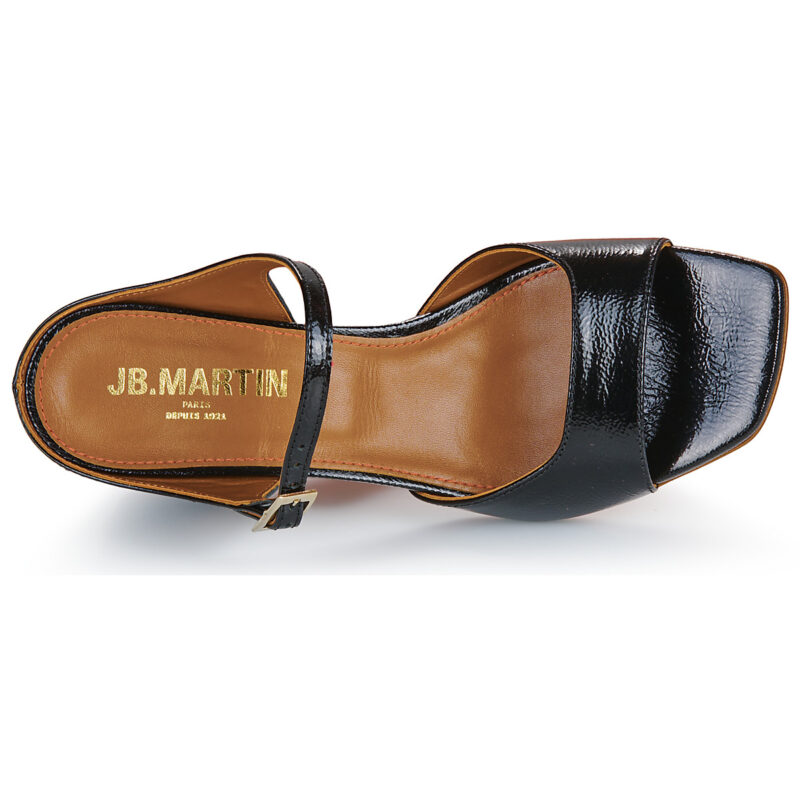 JB Martin DIAZ Black Women's Heel Sandals - 6