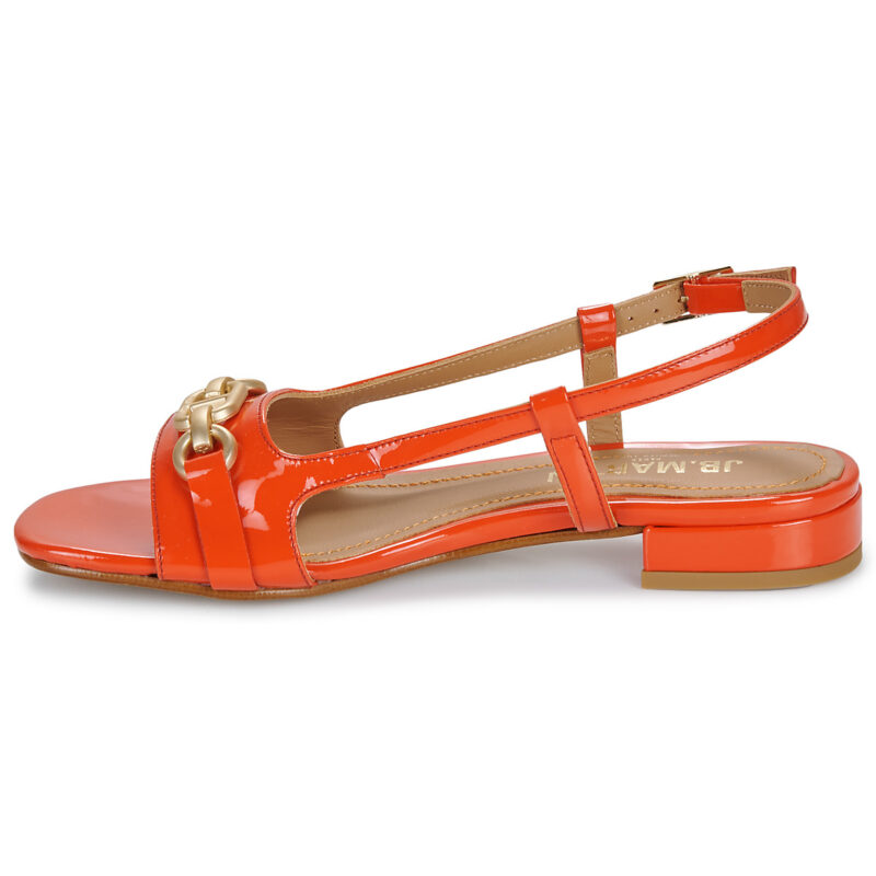 JB Martin MELBA Arancio Sandali con tacco Donna - 4