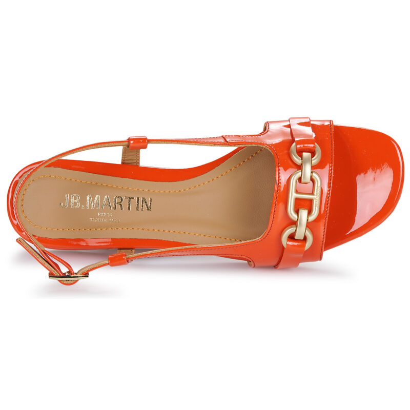 JB Martin MELBA Arancio Sandali con tacco Donna - 6