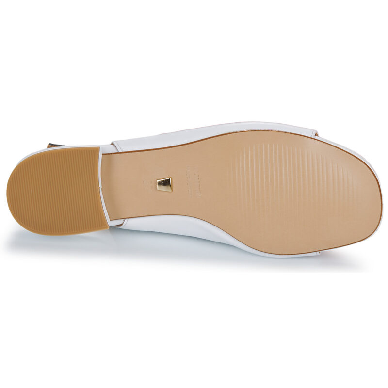JB Martin MEYA White Sandalen mit Zeppa Donna - 7