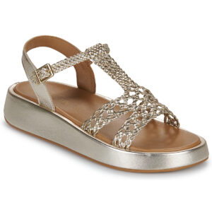 JB Martin  NELIA  Oro -  Sandali con zeppa  Donna