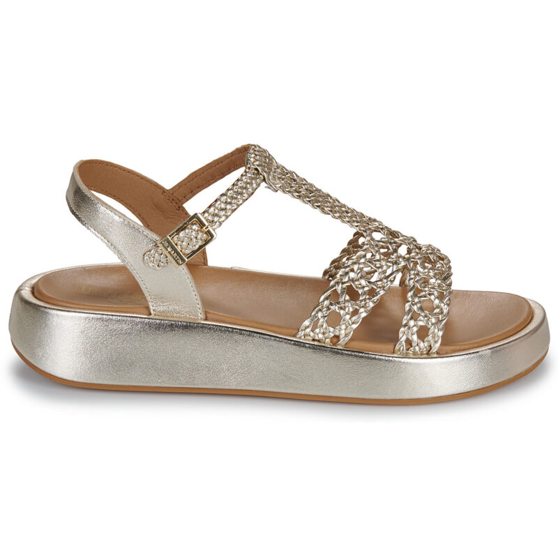 JB Martin NELIA Oro Sandali con zeppa Donna - 2