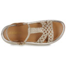 JB Martin NELIA Oro Sandali con zeppa Donna - 6