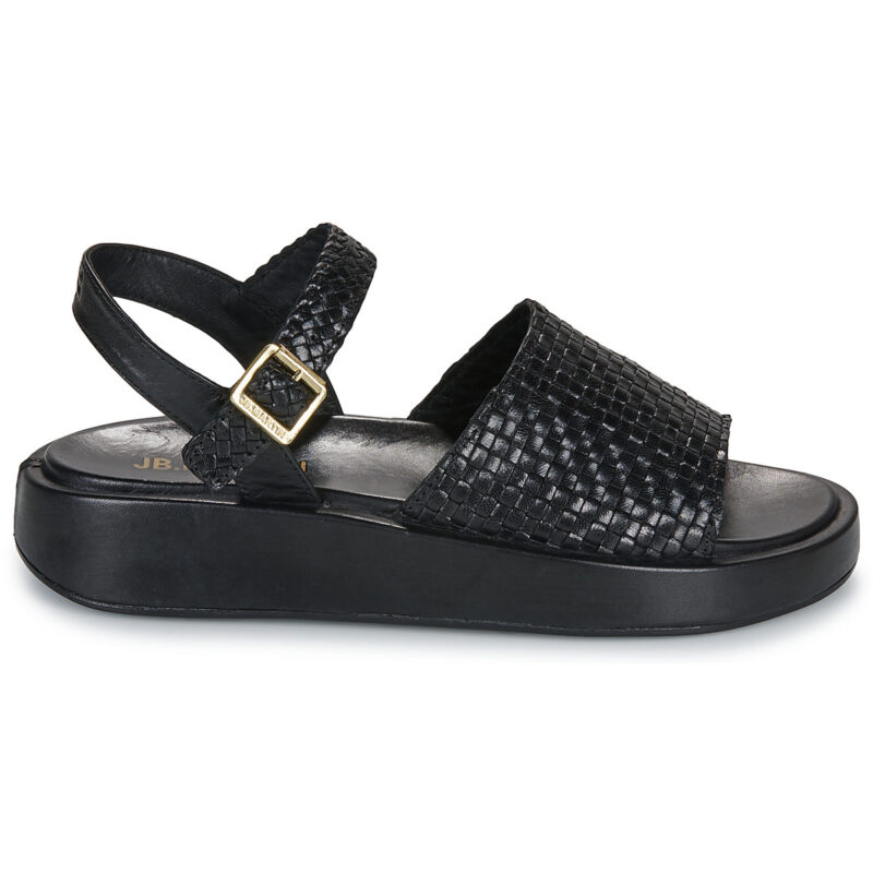 JB Martin NEVA Nero Sandali con zeppa Donna - 2