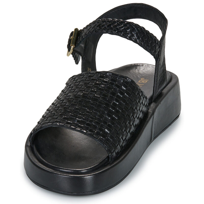JB Martin NEVA Nero Sandali con zeppa Donna - 3