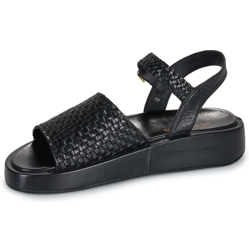 JB Martin NEVA Nero Sandali con zeppa Donna - 4
