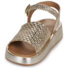 JB Martin NEVA Oro Sandali con zeppa Donna - 3