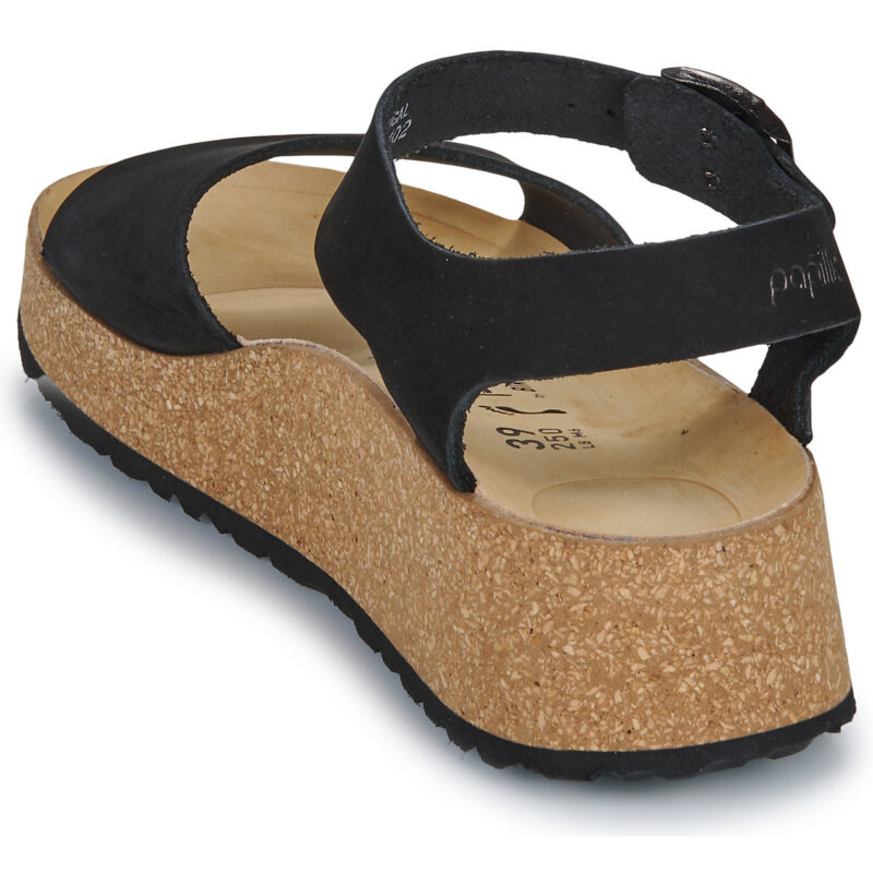 Papillio Glenda LENB Black Nero Sandali con zeppa Donna - 5