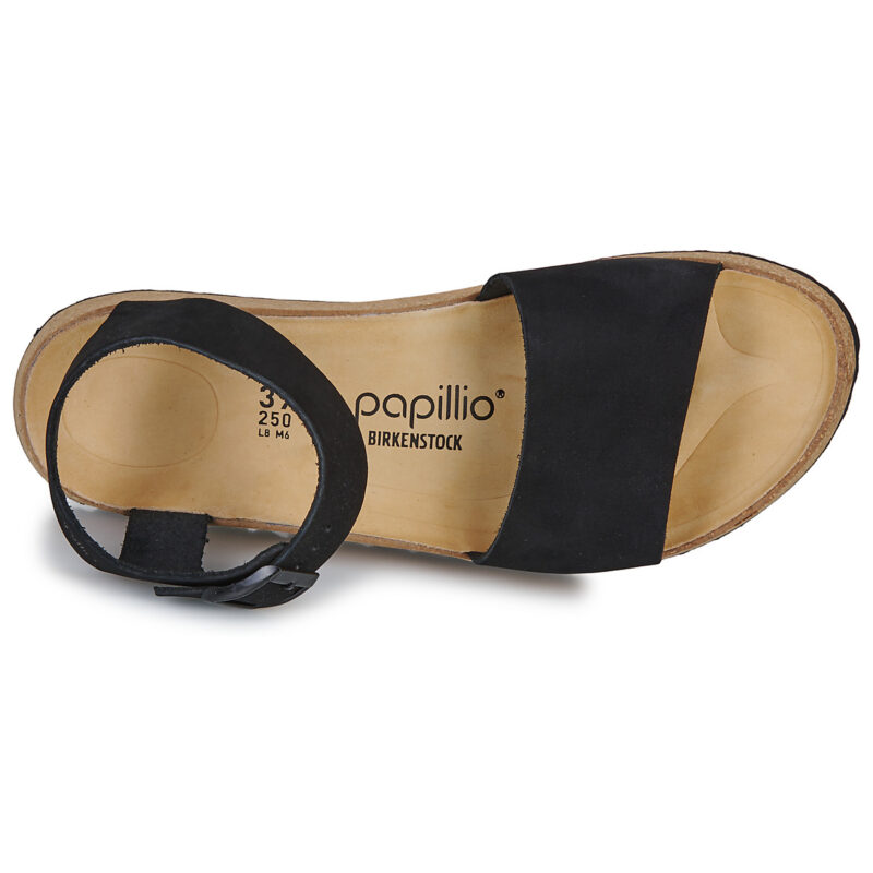 Papillio Glenda LENB Black Nero Sandali con zeppa Donna - 6
