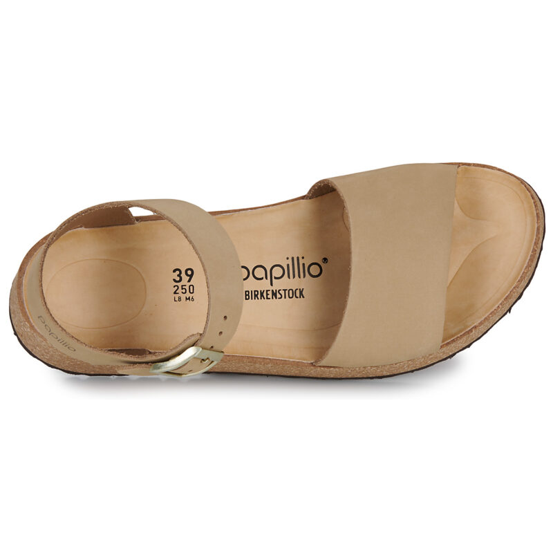 Papillio Glenda LENB Sandcastle Beige Sandali con zeppa Donna - 6