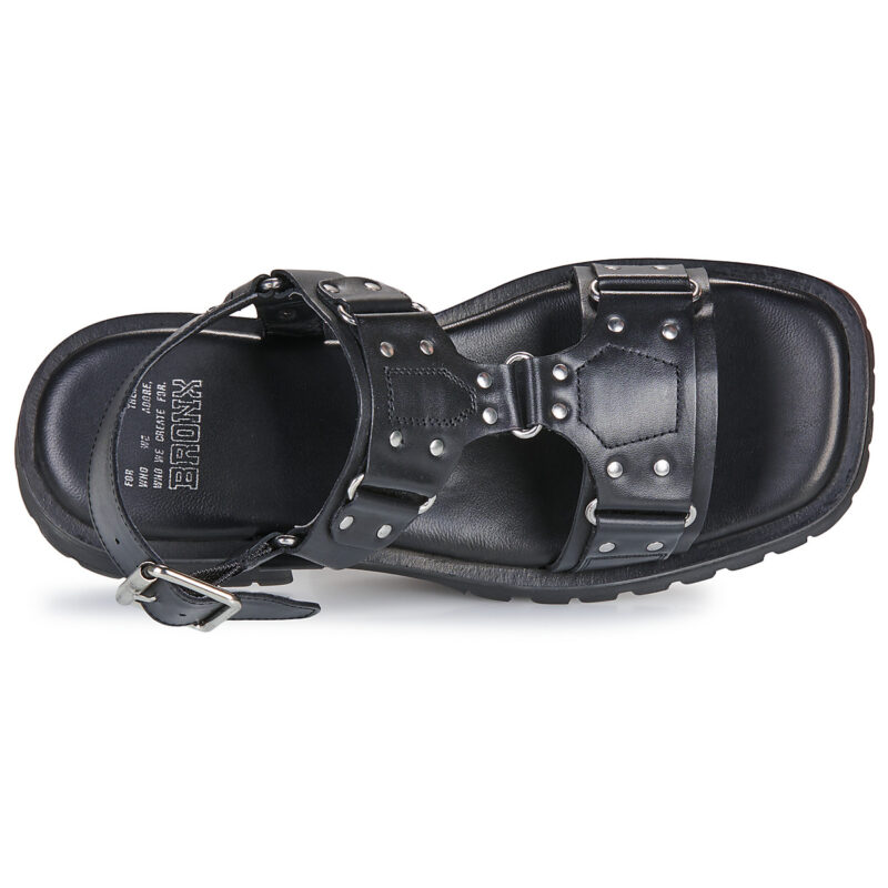 Bronx rac-quel Nero Sandali bassi Donna - 6