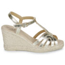 Geox D GELSA Oro Sandali con zeppa Donna - 2