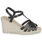 Geox D GELSA Nero Sandali con zeppa Donna - 2