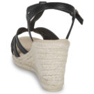 Geox D GELSA Nero Sandali con zeppa Donna - 5