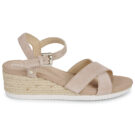 Geox D ISCHIA CORDA Beige Sandali con tacco Donna - 2