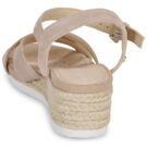 Geox D ISCHIA CORDA Beige Sandali con tacco Donna - 5