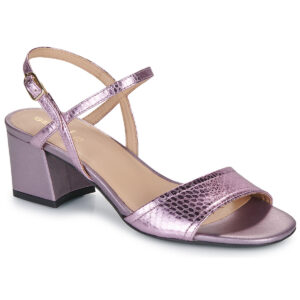 Geox  D NEW ERAKLIA 50  Viola Sandali con tacco Donna
