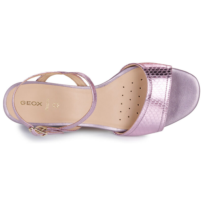 Geox D NEW ERAKLIA 50 Viola Sandali con tacco Donna - 6