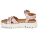 Geox D XAND 2.1S Argento Sandali con zeppa Donna - 4